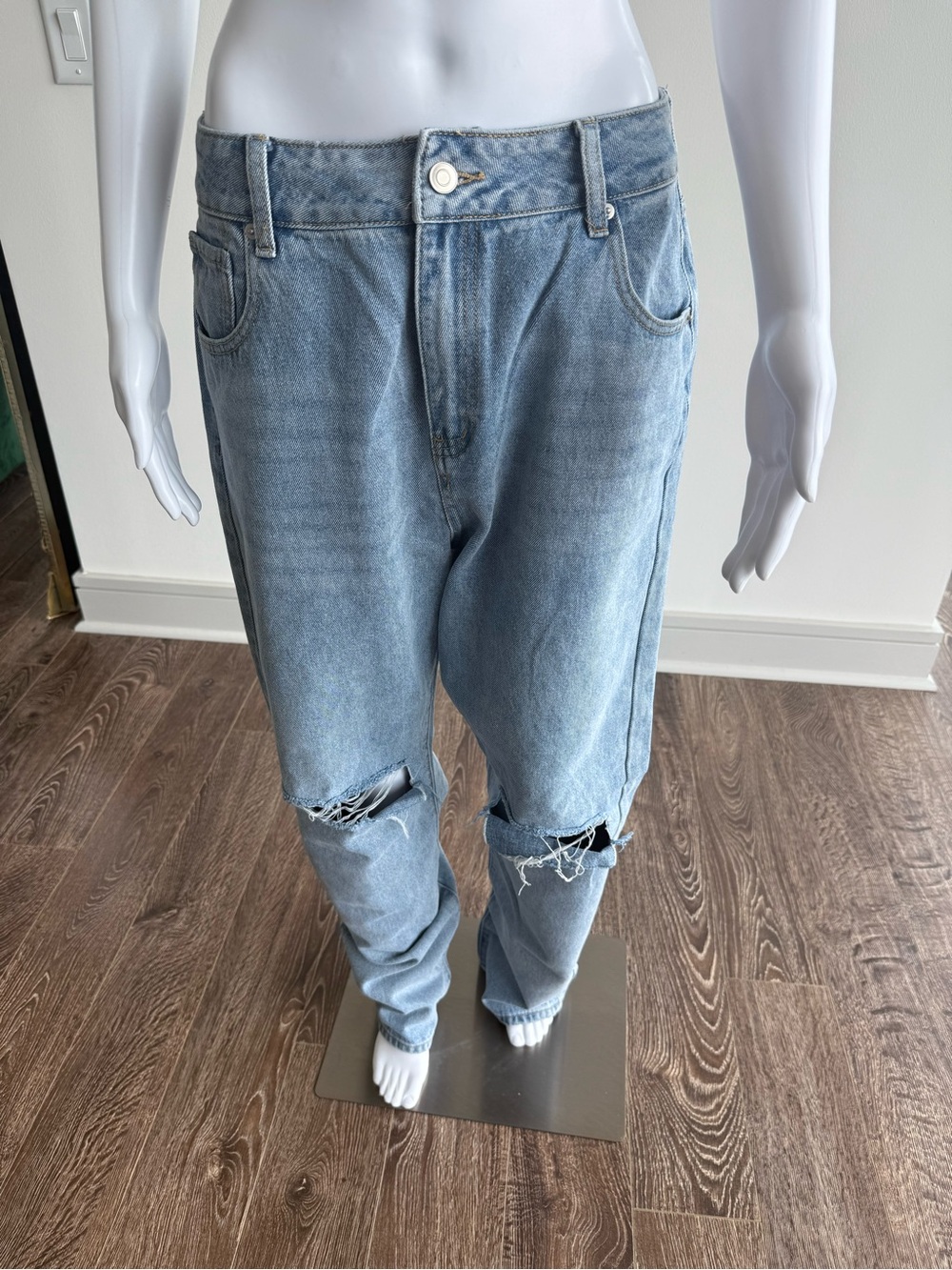 Fashion Nova Light Blue Jeans